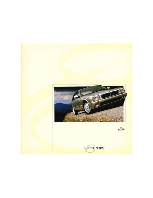 1999 JAGUAR XJ V8 BROCHURE ENGELS, Livres, Autos | Brochures & Magazines