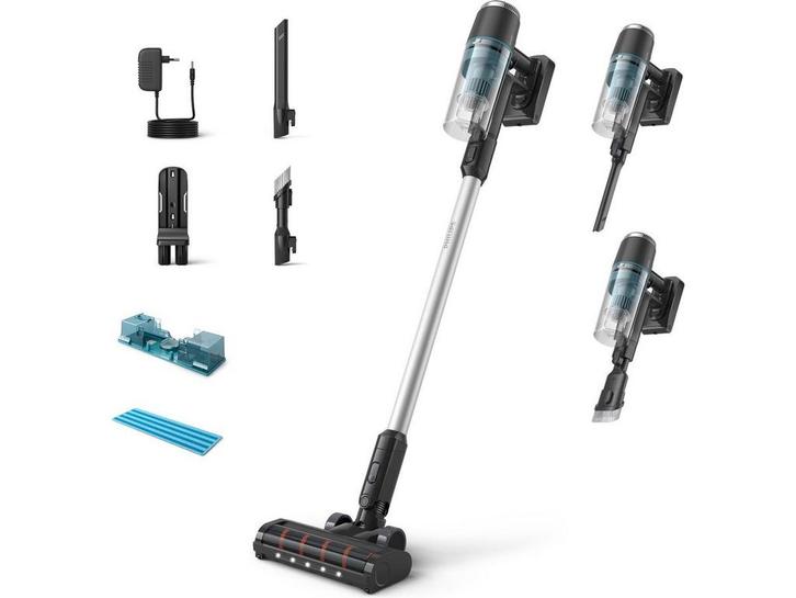 Philips XC3131/01 - Steelstofzuiger met dweilfunctie -, Elektronische apparatuur, Stofzuigers, Zo goed als nieuw, Verzenden