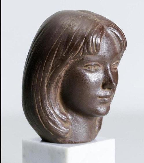 K (Mlle K) Anna - Bronze - Yasutake Funakoshi (1912–2002) -, Antiek en Kunst, Antiek | Overige Antiek