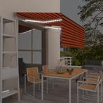 vidaXL Luifel met rolgordijn, LED en windsensor 3x2,5 m, Verzenden, Nieuw