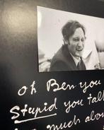 Ben Vautier (1935) - Oh Ben you are stupid you talk too much