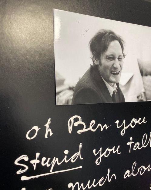 Ben Vautier (1935) - Oh Ben you are stupid you talk too much, Antiek en Kunst, Antiek | Overige Antiek