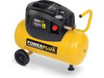 Powerplus POWX1725 - Draagbare Compressor - 1100W - 8 bar -, Verzenden, Zo goed als nieuw