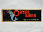 Orval Biere des P.P. Trappistes - Reclamebord - Tin