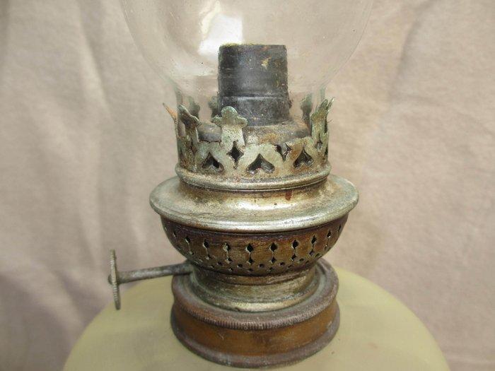 Lampe à huile - Régule, Antiek en Kunst, Curiosa en Brocante
