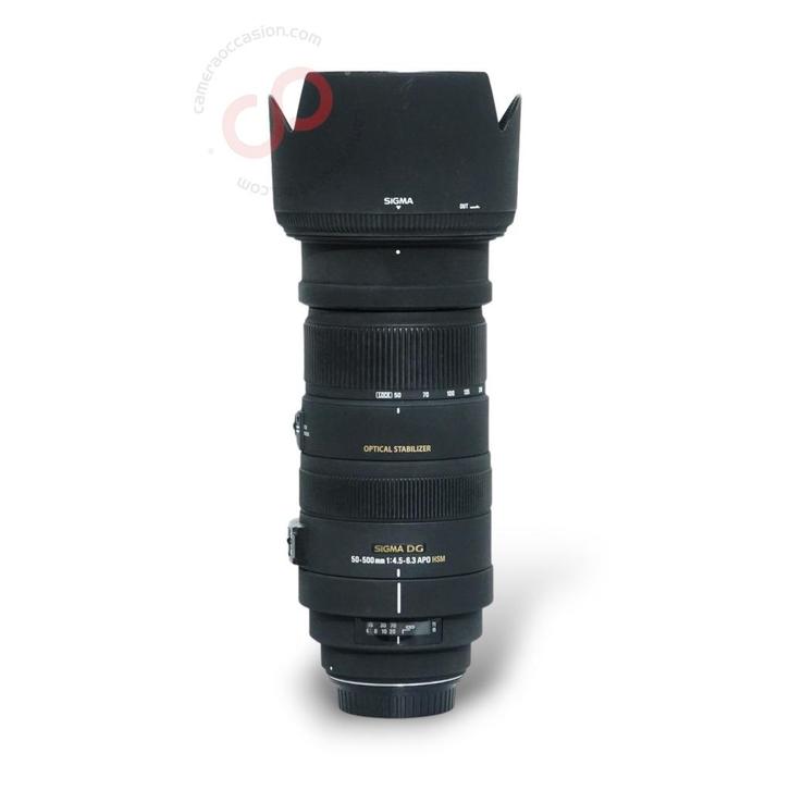 Sigma 50-500mm 4.5-6.3 APO DG OS HSM (Nikon) nr. 0683, Audio, Tv en Foto, Foto | Lenzen en Objectieven, Zo goed als nieuw, Ophalen of Verzenden