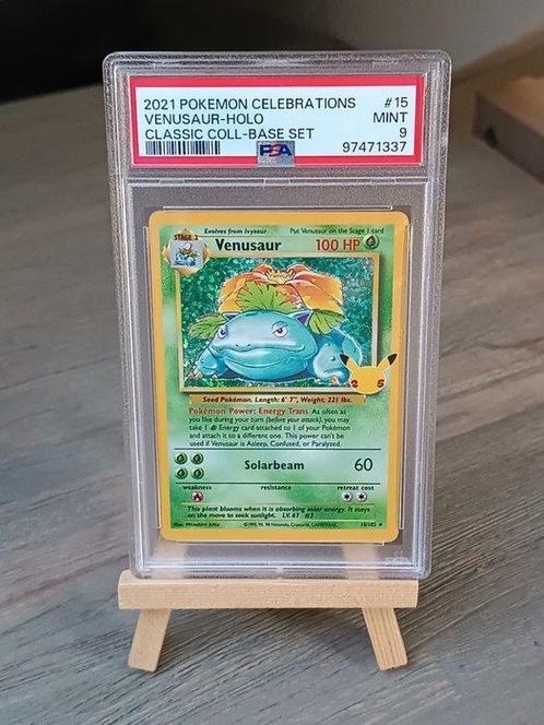 Pokémon - 1 Graded card - Florizarre - PSA 9, Hobby & Loisirs créatifs, Jeux de cartes à collectionner | Pokémon