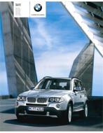 2006 BMW X3 BROCHURE FRANS, Livres, Ophalen of Verzenden