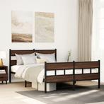 vidaXL Bedframe met hoofdbord en voetbord zonder matras, Huis en Inrichting, Slaapkamer | Bedden, Verzenden, Nieuw