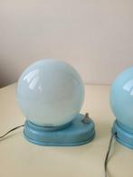 Produzione Italiana - Tafellamp (2) - Glas, Plastic