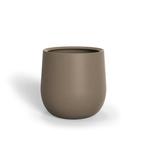 Polyester plantenbak Lora Ø70x70cm - Met bodem, Kunststof, Rond, Nieuw, 60 tot 100 cm