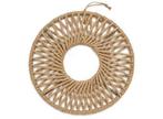 Metalen ring met Touw krans 48 cm per stuk, Nieuw
