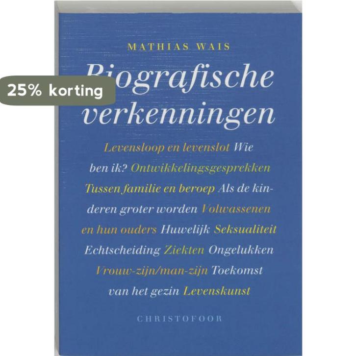 Biografische verkenningen 9789062385843 M. Wais, Livres, Psychologie, Envoi