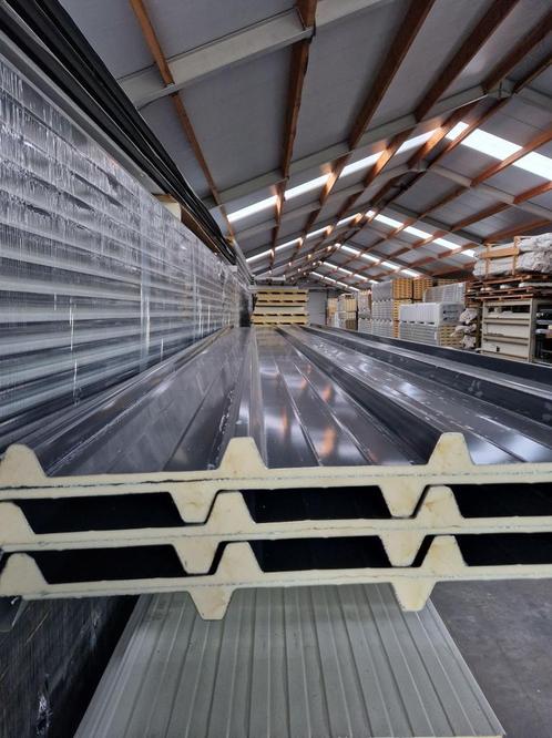 Dakpanelen met 1cm isolatie, gegarandeerd condensvrij!, Doe-het-zelf en Bouw, Dakpannen en Dakbedekking, Grijs, 15 m² of meer