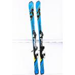 140 kinder skis SALOMON Jr. KART, monoque, BLUE + Salomon L, Sport en Fitness, 140 tot 160 cm, Gebruikt, Verzenden, Salomon
