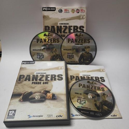 Codename Panzers Phase One PC, Games en Spelcomputers, Games | Pc, Zo goed als nieuw, Ophalen of Verzenden