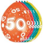 Ballonnen 50 Jaar Versiering 30cm 5st, Nieuw, Verzenden