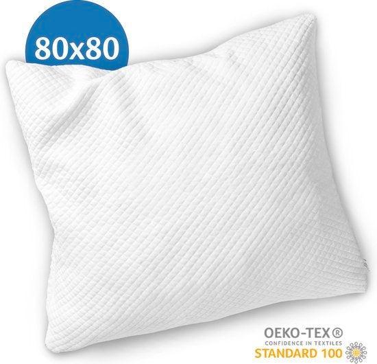 2dekans | EL-Life Hoofdkussen Nekklachten - 80 x 80cm -, Maison & Meubles, Chambre à coucher | Linge de lit, Enlèvement ou Envoi