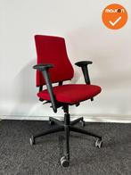 BMA Axia 2.2 - 8N 2D armpads - hoge rug - bestaand rode stof, Werkplek, Ophalen of Verzenden, Gebruikt, Stoel