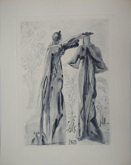Salvador Dali (1904-1989) - Purgatoire 27 : Les dernières, Antiek en Kunst, Antiek | Overige Antiek