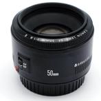Canon EF 50mm f/1.8 II met filter - standaard lens, portret, Nieuw