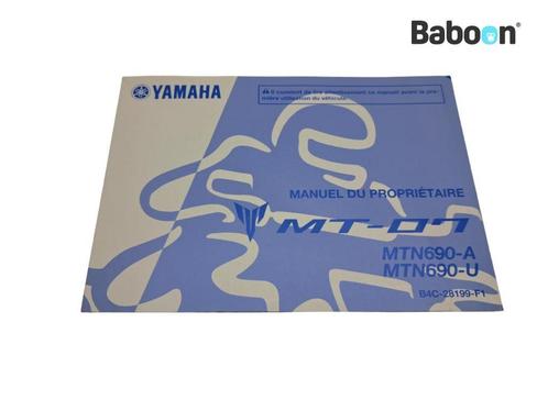 Livret dinstructions Yamaha MT 07 2018-2020 (MT07 MT-07, Motoren, Onderdelen | Yamaha, Verzenden