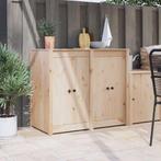 vidaXL Keuken deur 2 pcs Crème 50 x 9 x 82 cm Massief, Doe-het-zelf en Bouw, Verzenden, Nieuw