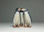 Royal Copenhagen - Beeldje - Penguin trio #1284 -