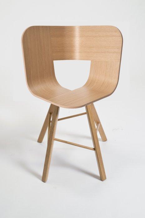 Colé Italia - Lorenz + Kaz - Stoel - Tria Wood 4 Eik - Hout, Antiek en Kunst, Kunst | Designobjecten