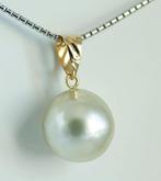 Zonder minimumprijs - Hanger - 18 karaat Geel goud Parel -