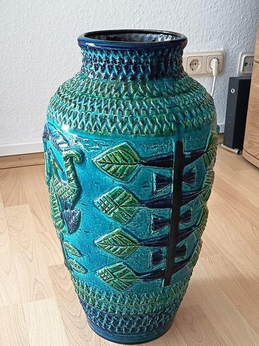 XXL Bodo Mans BAY Keramik Bodenvase – Fat Lava, Antiek en Kunst, Antiek | Glaswerk en Kristal