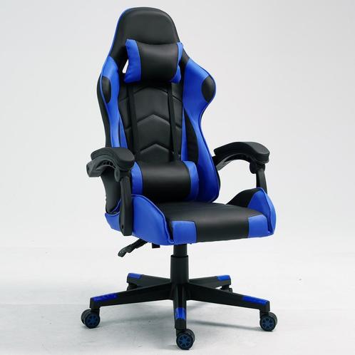 Alora Gaming Stoel X-TREME - Blauw Met Nekkussen En, Maison & Meubles, Chaises de bureau