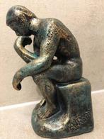 Auguste Rodin - sculptuur, THE THINKER - 160 mm - Gietijzer, Antiek en Kunst