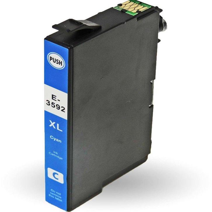 Huis-Merk  EPSON 35XL T3592 Cyan 26,5ml 247print, Computers en Software, Printerbenodigdheden, Nieuw, Verzenden