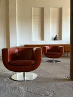 B&B Italia - Jeffrey Bernett - Fauteuil (2) - Tulipe - Cuir,, Antiek en Kunst