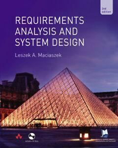 Requirements analysis and system design by Leszek Maciaszek, Livres, Livres Autre, Envoi