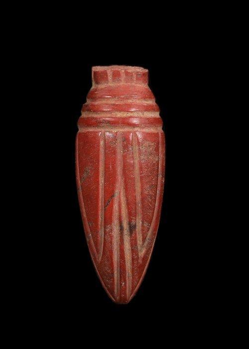 Égypte ancienne, période tardive Jaspe Amulette florale, Antiquités & Art, Antiquités | Autres Antiquités