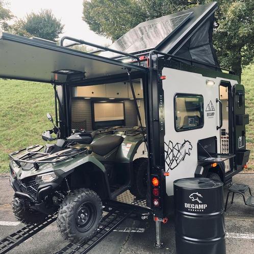 Caravane off-road / Remorque Quad Decamp Cross C3, Caravans en Kamperen, Caravans, Ophalen