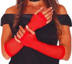 Rode Visnet Handschoenen 26cm, Verzenden