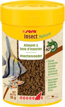 Sera Insect Nature 250ml (Granulaat, pallets en sticks), Animaux & Accessoires, Poissons | Aquariums & Accessoires, Enlèvement ou Envoi