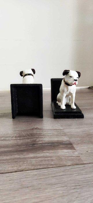 Serre-livres (2) - Fonte - Nipper, le plus mignon des petits, Antiquités & Art, Curiosités & Brocante