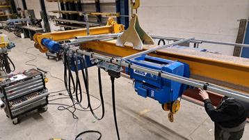 Abus enkelligger hangkraan 6.795mm x 1.000 kg beschikbaar voor biedingen