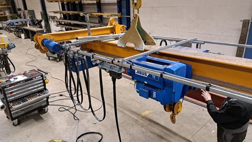 Abus enkelligger hangkraan 6.795mm x 1.000 kg, Bricolage & Construction, Outillage | Autres Machines, Enlèvement