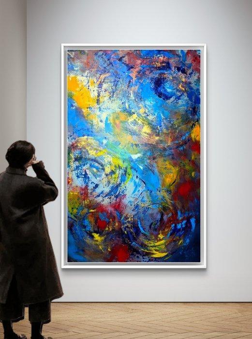 Barbara Chrzaszczkiewicz (1958) - Grand Abstract #731 - XXL, Antiek en Kunst, Kunst | Schilderijen | Modern