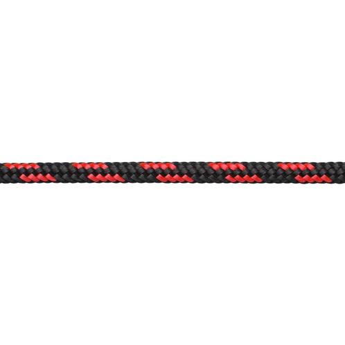 3mm UHMWPE Lijn met Mantel 450kg Zwart-Rood, Watersport en Boten, Accessoires en Onderhoud, Nieuw, Ophalen of Verzenden