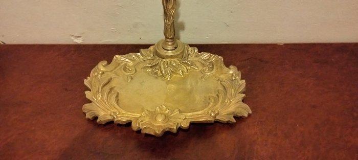 Paraplustandaard/rek - Gouden bladeren - Verguld brons -, Antiek en Kunst, Curiosa en Brocante