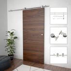 vidaXL Schuifdeur onderdelenset 183 cm roestvrij staal, Doe-het-zelf en Bouw, Verzenden, Nieuw