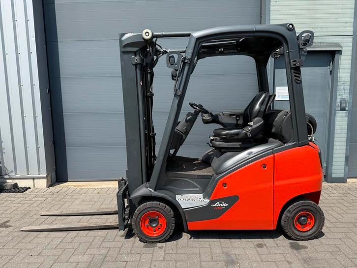 Linde H16T-01 LPG Heftruck, Zakelijke goederen, Machines en Bouw | Heftrucks en Intern transport, Heftruck, LPG, 1000 tot 2000 kg