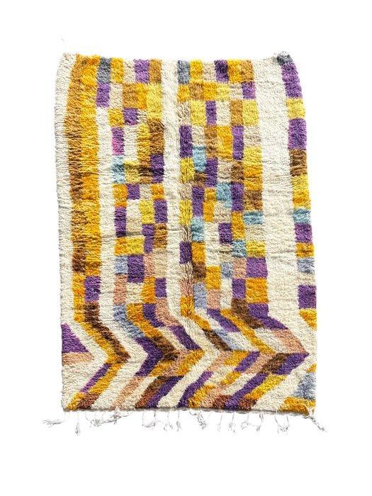 Marokkaans Boujad tapijt – handgemaakt Berberwol tapijt –, Huis en Inrichting, Stoffering | Tapijten en Vloerkleden