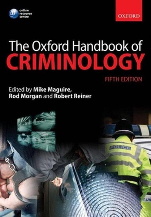 The Oxford Handbook of Criminology 9780199590278, Livres, Livres Autre, Envoi